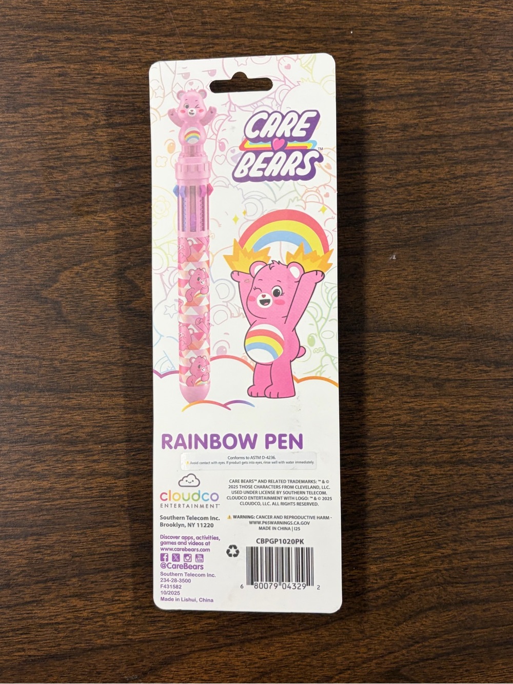 ⛱️ Care Bears Rainbow Pen with 10 colors - Picture 5 of 5